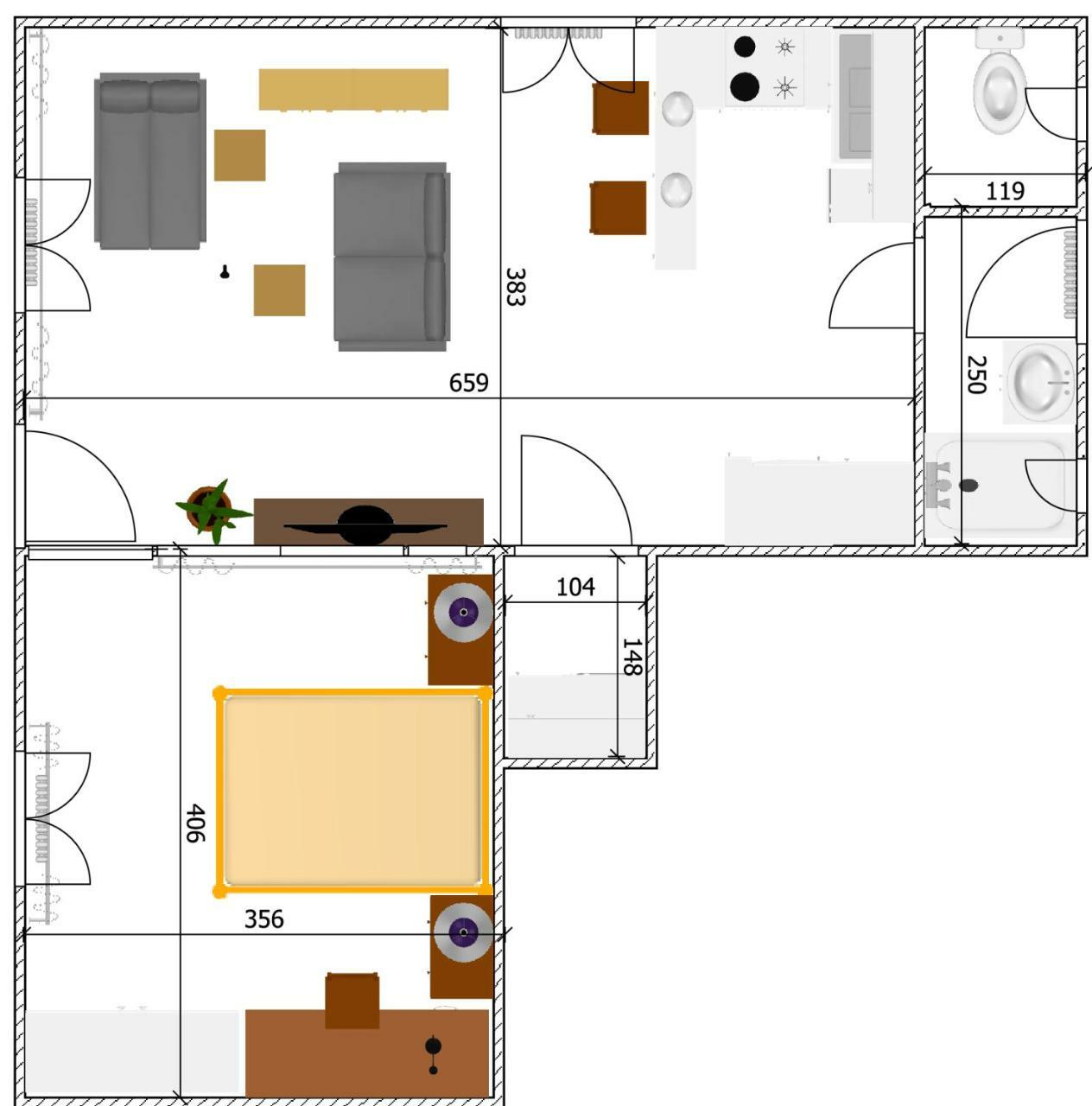 Apartamento Haselbachstrasse 6 Ebensfeld Exterior foto
